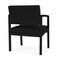 Lesro Lenox Steel Guest Chair, Black/Onyx Seat, Black/Onyx Back, 24.5 W 24.5 L 32 H LS1201 - alternate 2